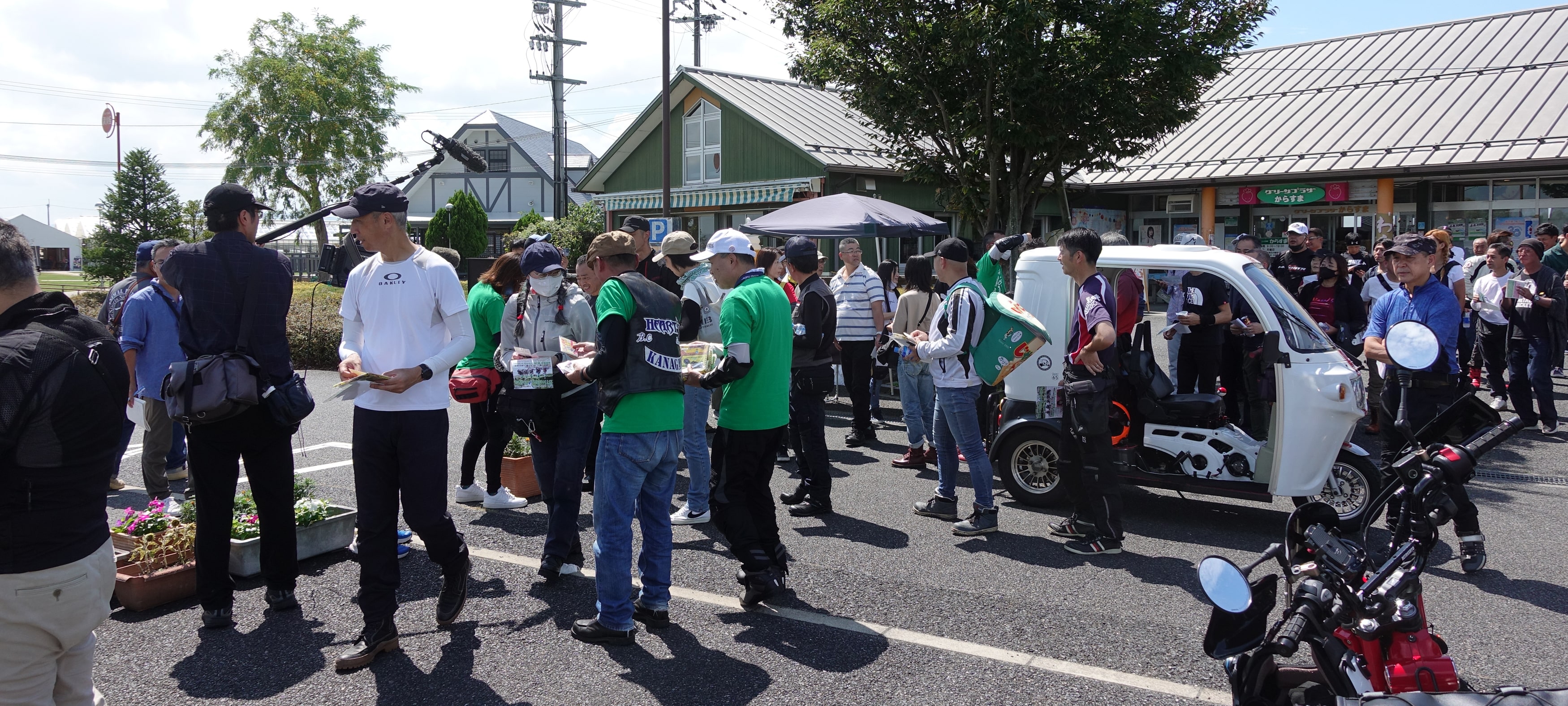 神照商会さん CBX&FXで帰宅する友達2人！ 昭和だな〰️w それでは明日のガレヨコは例